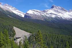 icefield parkway sunwapta pass banff national park alberta canada