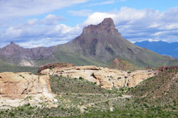 historic route 66 scenery near oatman