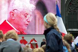 pope benedict xvi papal mass vienna austria