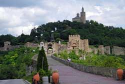 tsarevets fortress ruins