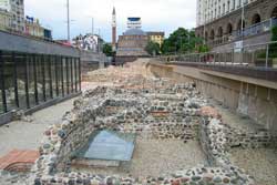 ancient serdica roman ruins