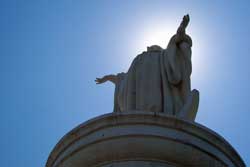 Mary Statue, Parque Metropolitano, Santiago, Chile