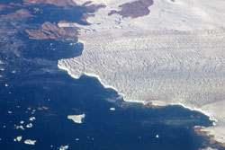 greenland glaciers sea ice