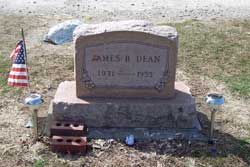 james dean headstone park cemetery fairmount indiana