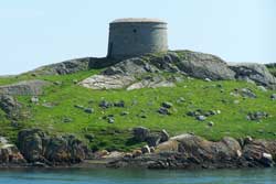 martello tower dalkey island coliemore harbour dalkey ireland