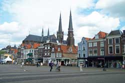 markt delft netherlands