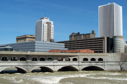 broad street bridge aqueduct rochester