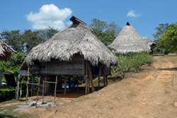 embera tusipono village chagres national park panama