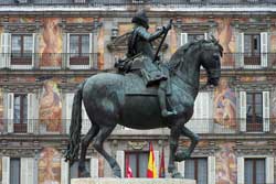 Plaza Mayor, Madrid Spain