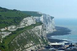 white cliffs of dover