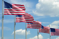 district of columbia washington monument flags